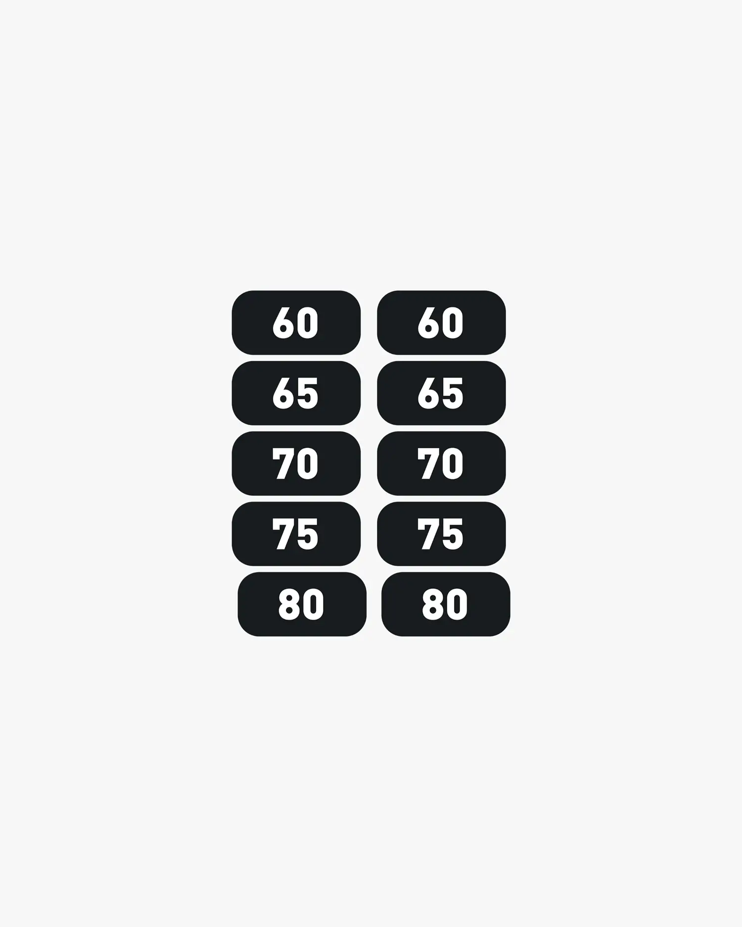 Stickers Dumbbell Rack 2 x 60-80kg - Image 9