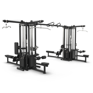 TRUE Fitness TMS8000 Dual Modular Frames with Dual Cable Crossovers