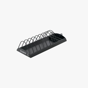 WPPO Powerlifting Competition Plate Rack- Charcoal
