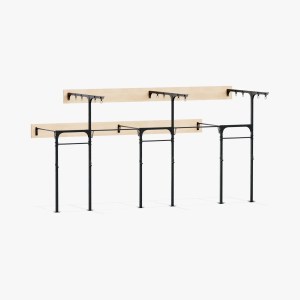 Prestera Rig Wallmounted 7,2 m With Rings And Rope