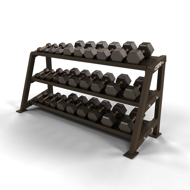 Padhada Rack Dumbbell Rack – Hex Style – SDI Kuwait