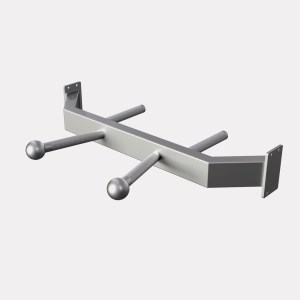 Rogers Rack Chin Bar with V and Ball Ends