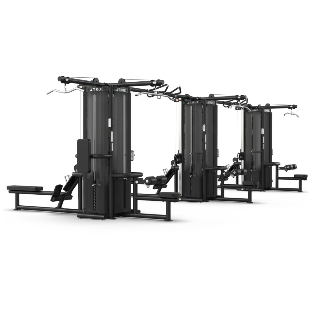 TRUE Fitness TMS12000 3 Modular Frames with Dual Cable Crossovers