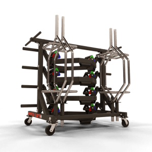 Deadlift/Trap Bar Storage Cart